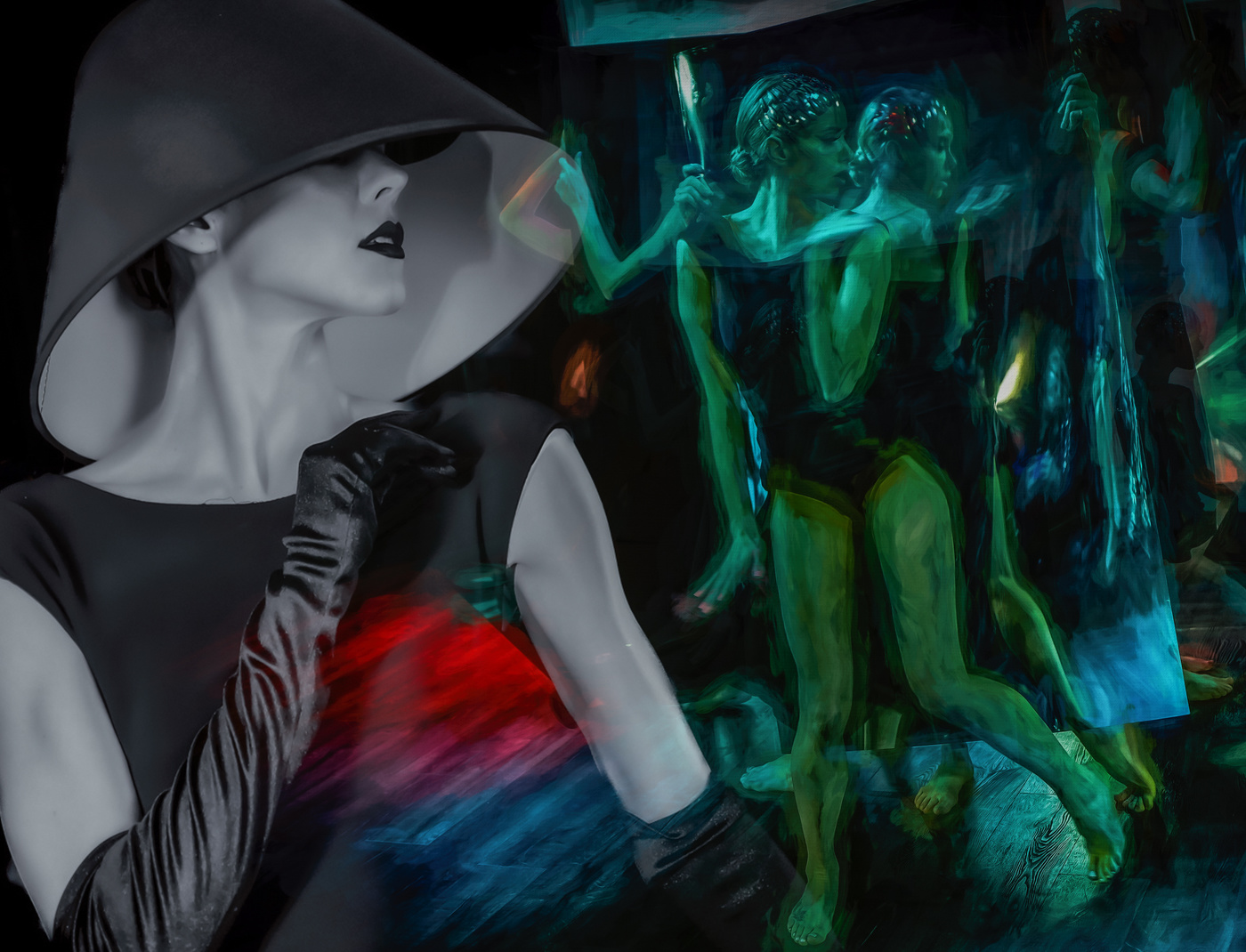 В стиле Сальвадора Дали