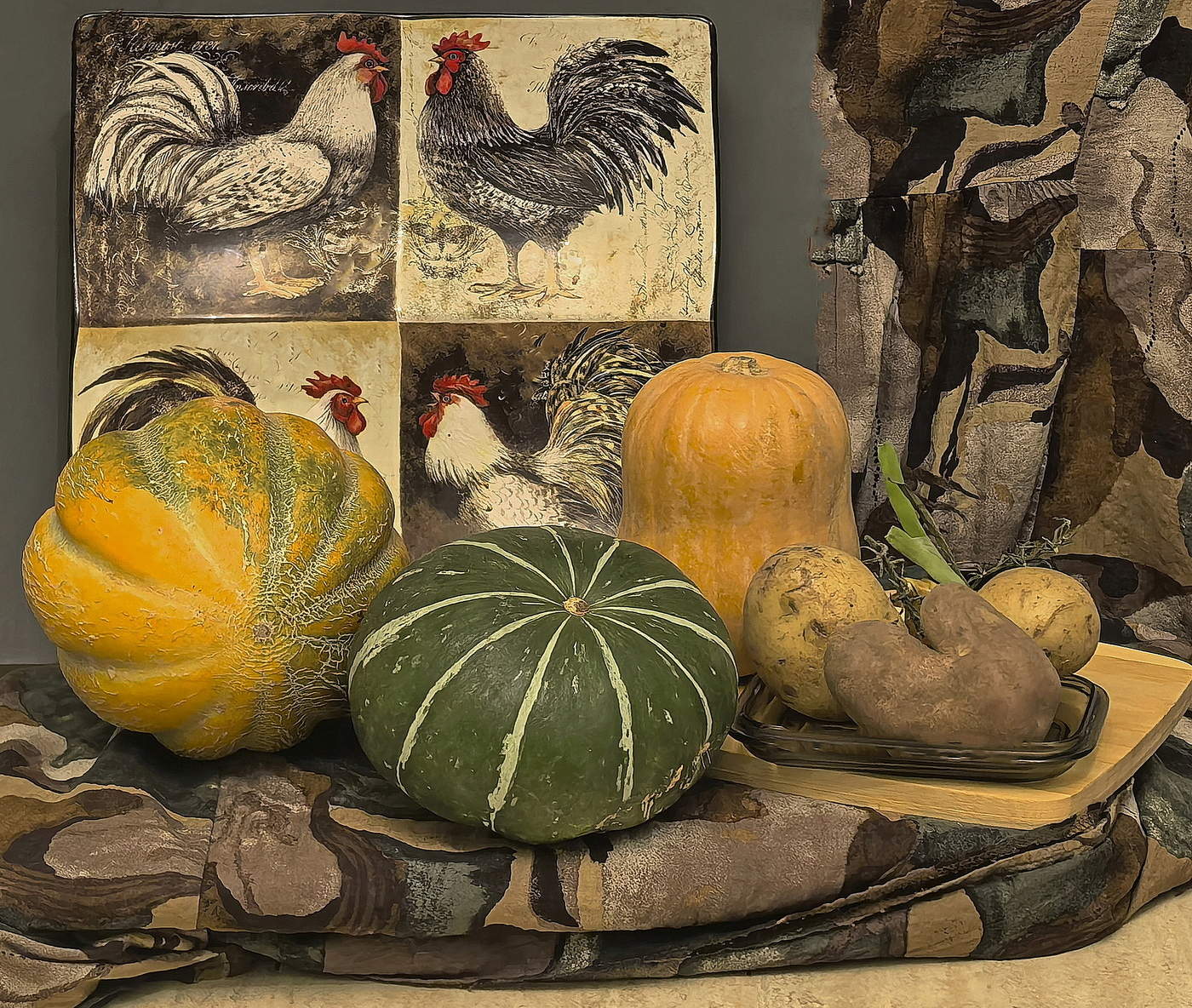 Утро в деревне_Цвет земли