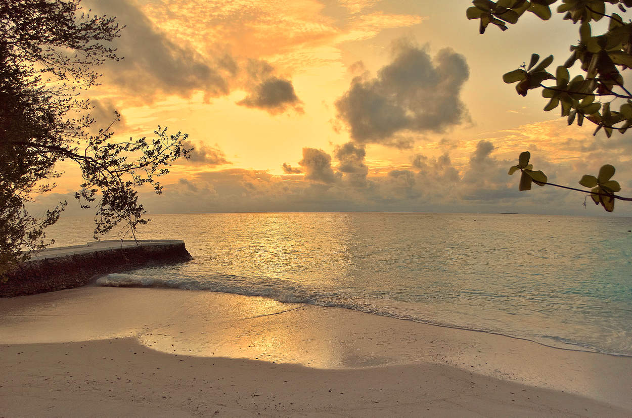 Тихий вечер на море