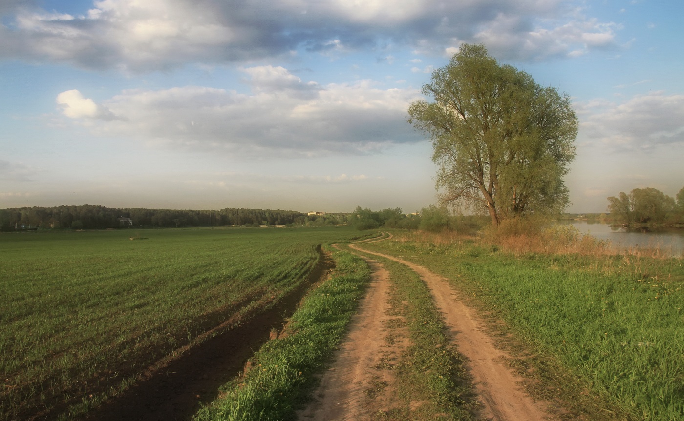 Весенний пригород