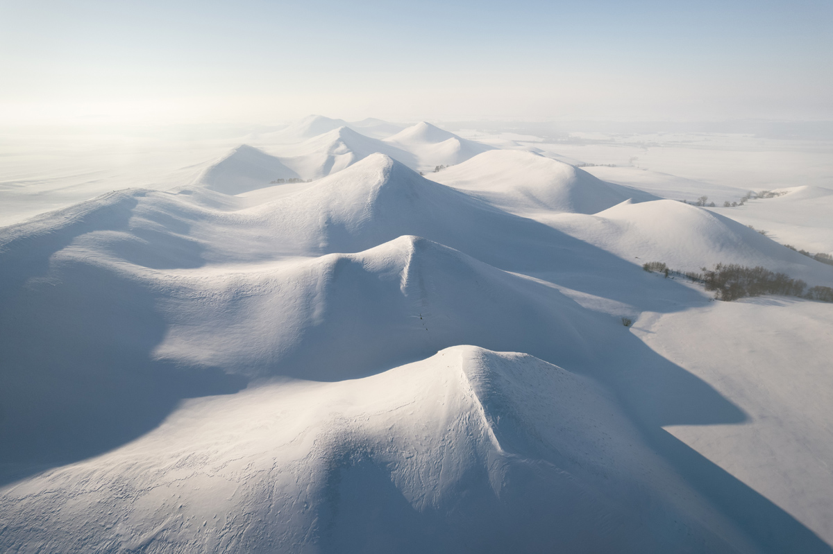 "Долгие горы зимой"