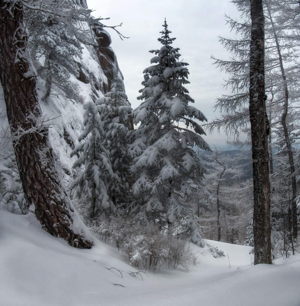 Зима на Столбах