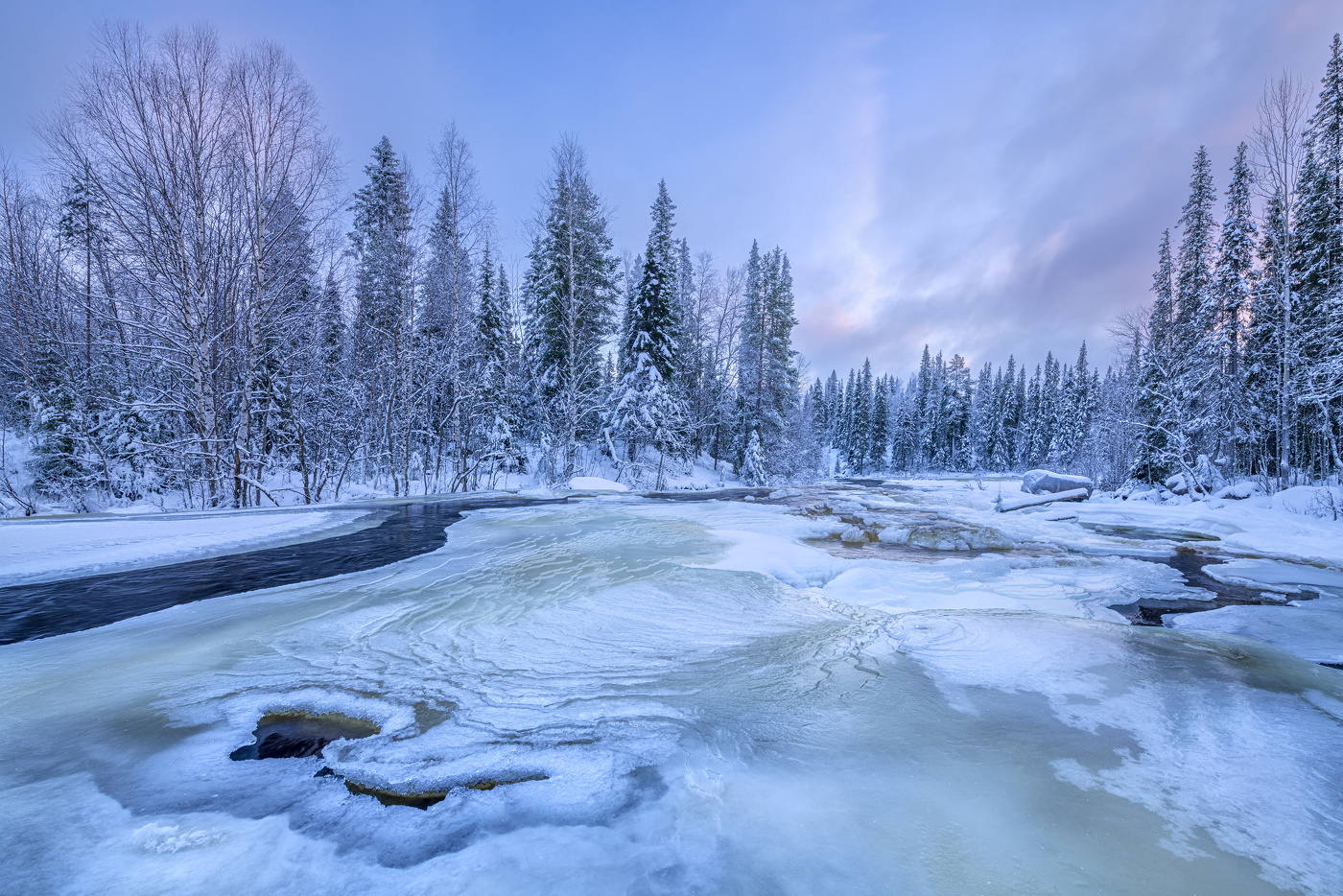 Ледовый вечер...