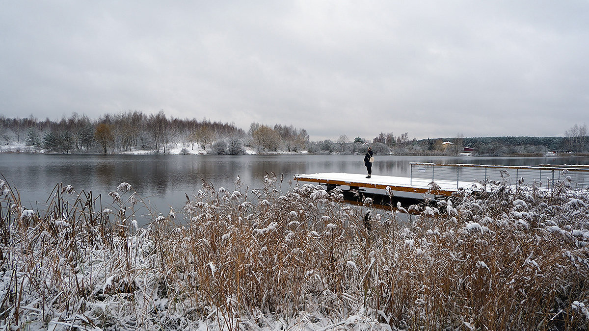 Первый снег.