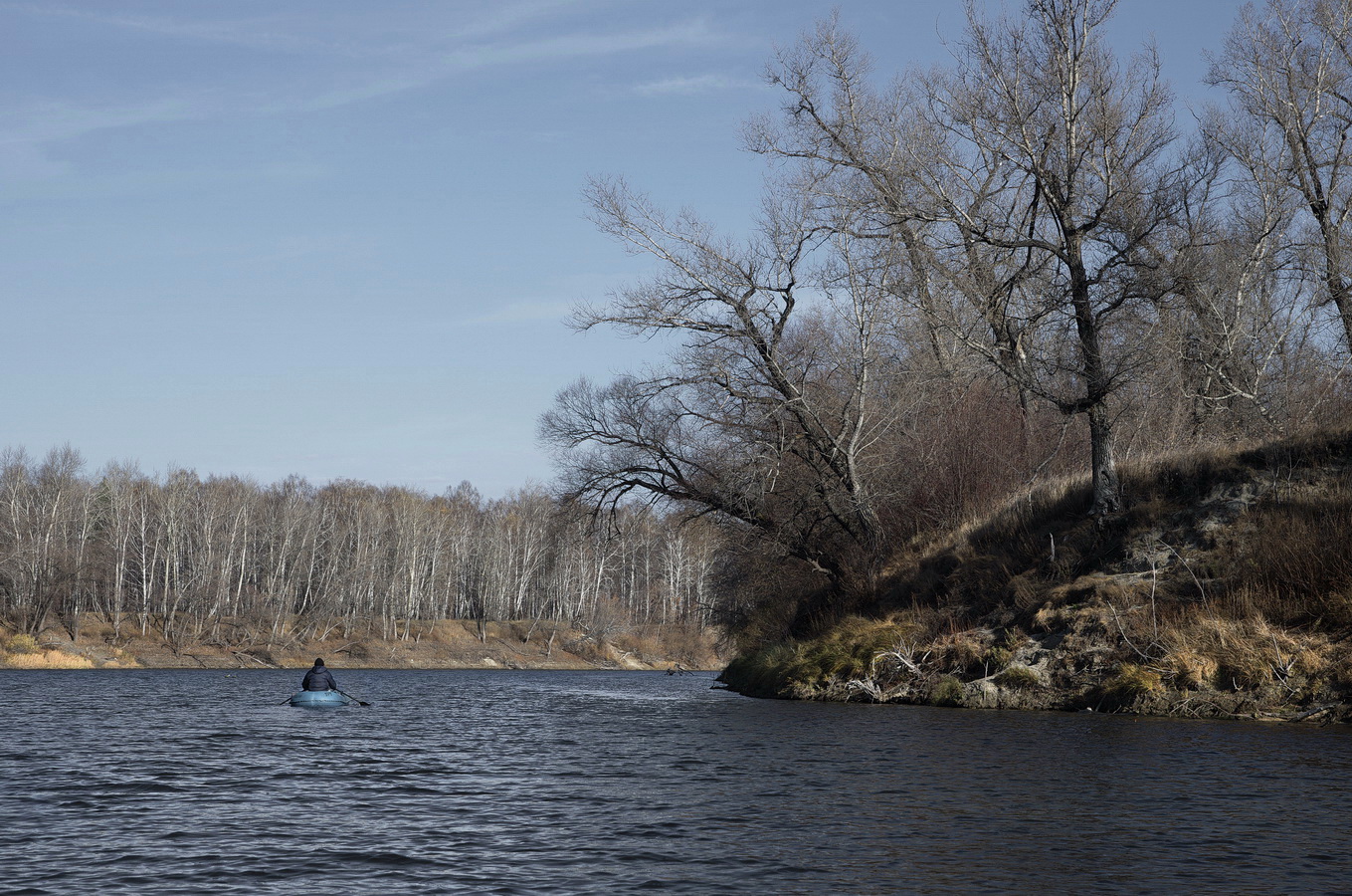По холодной воде