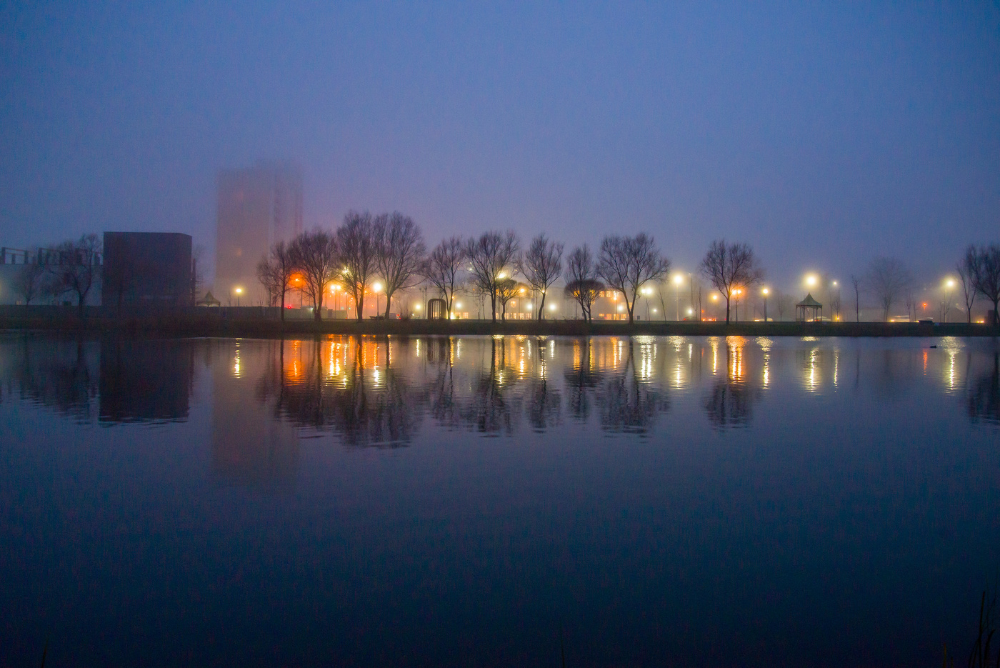 Вечерний туман