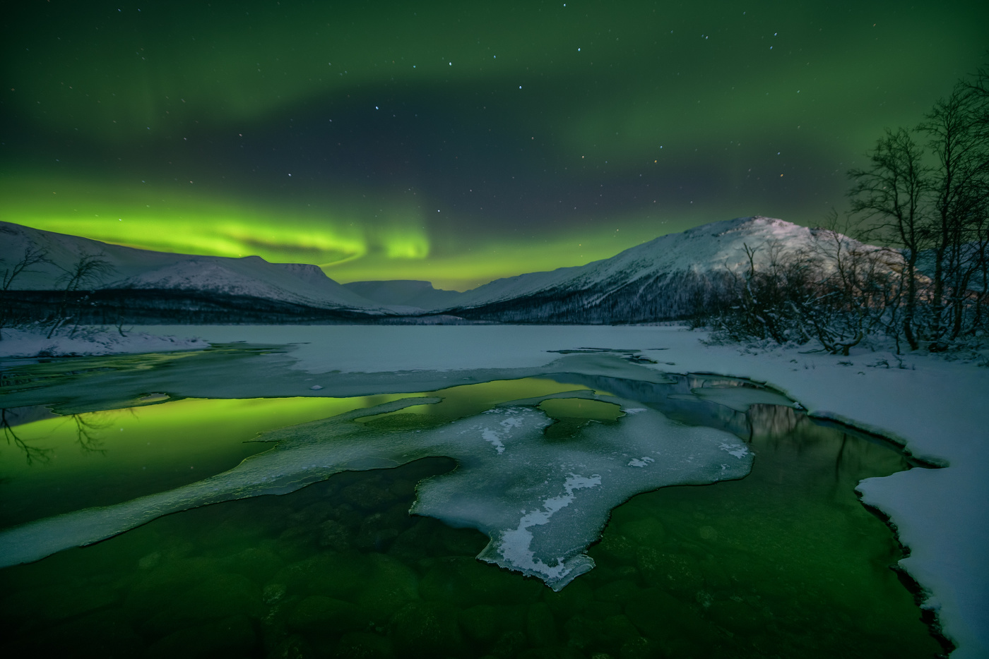 Сияющий Вудъявр...