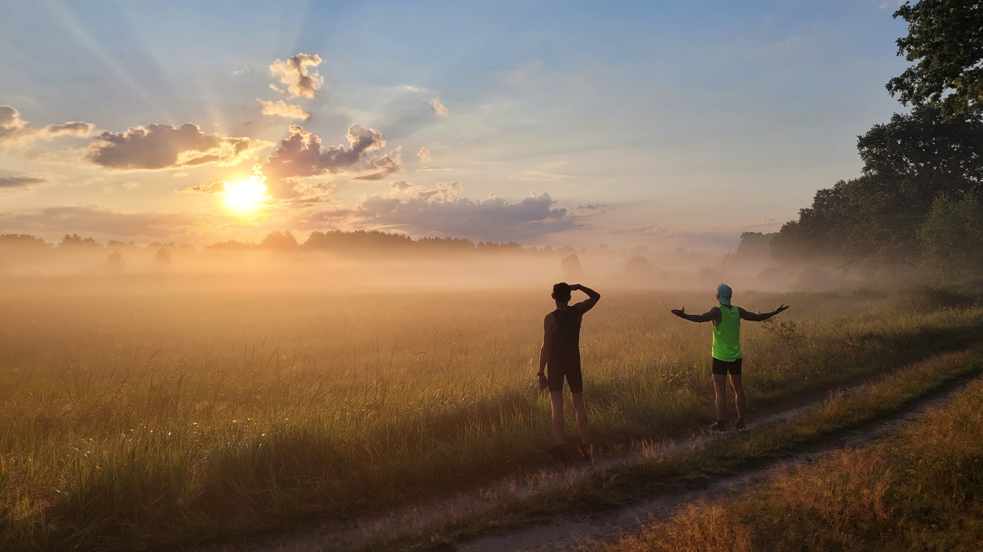 Встречая утро