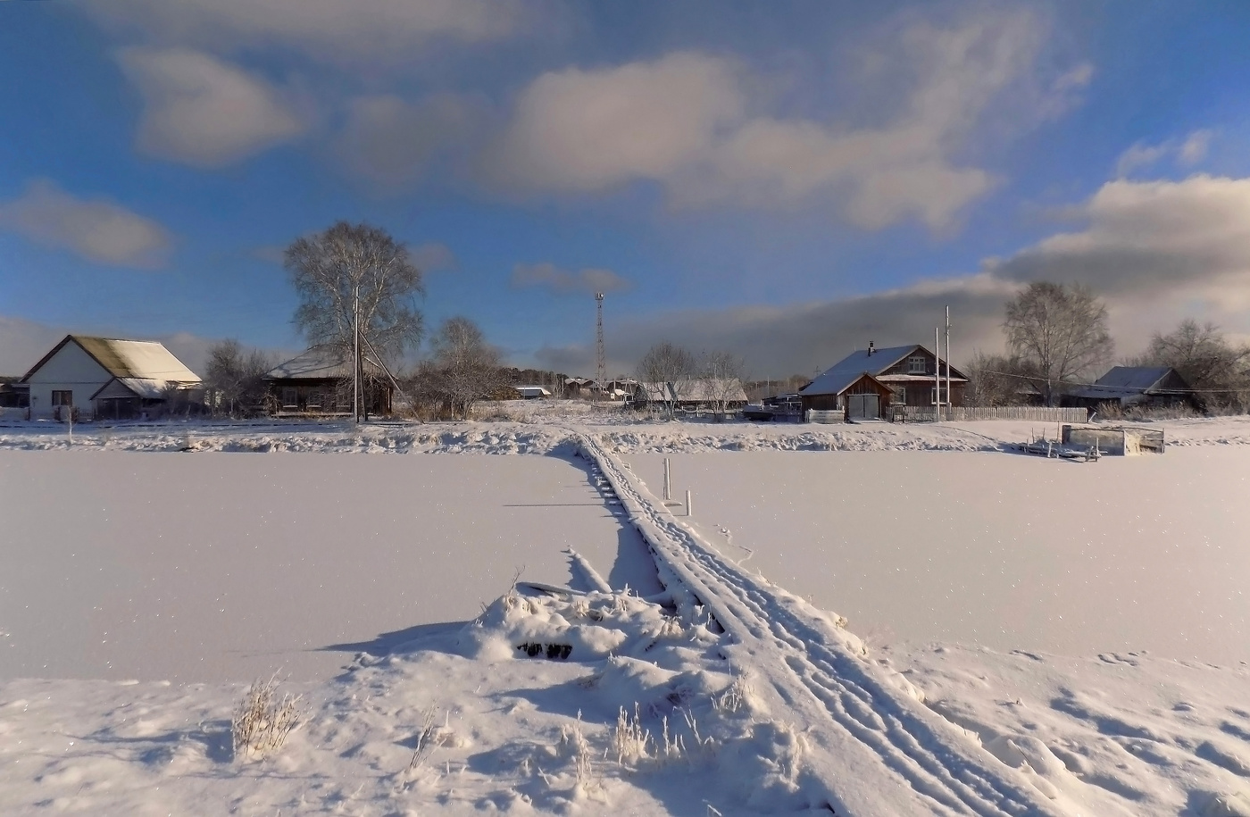 Зима в древне...