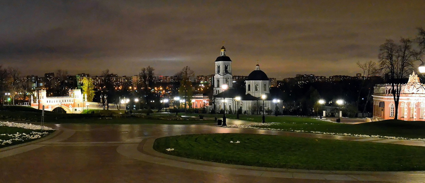 По ночной Москве (Царицыно)