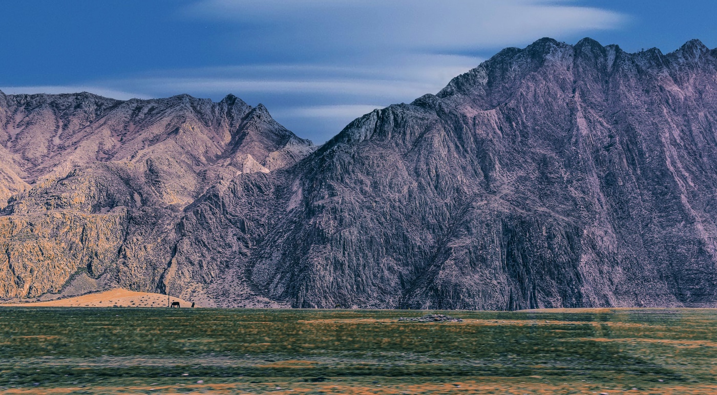 В горах Алтая.