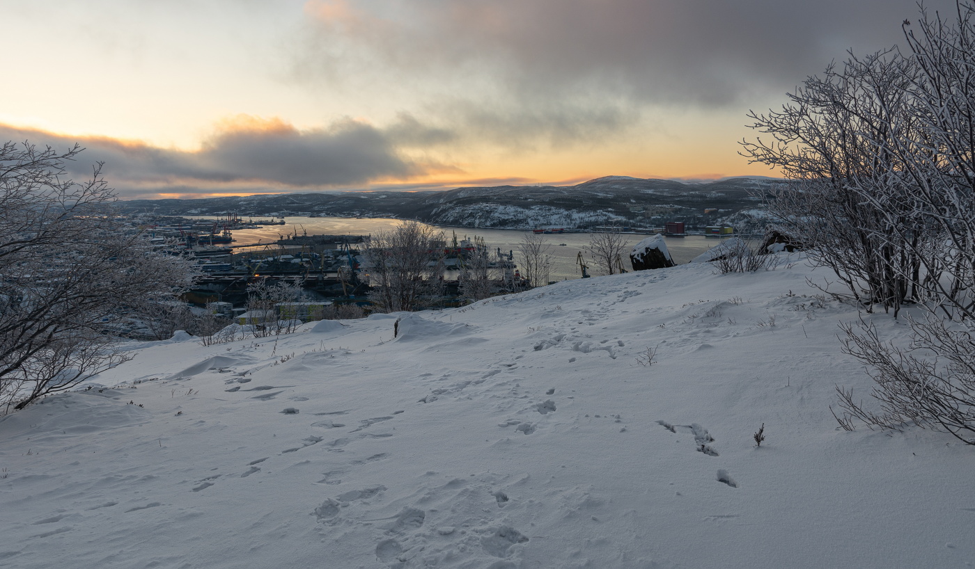 на сопках Мурманска