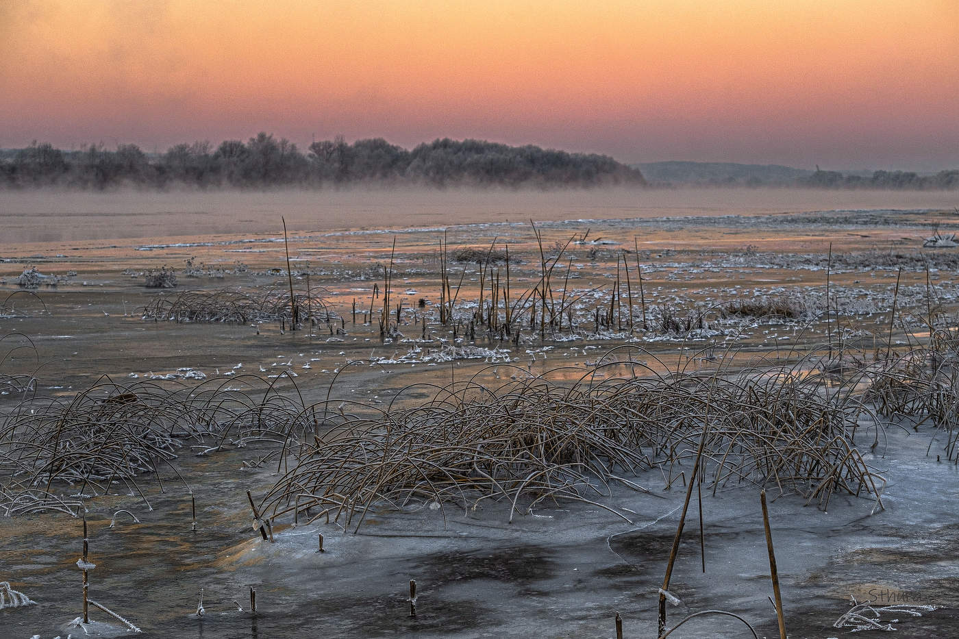 Зима на Оке.