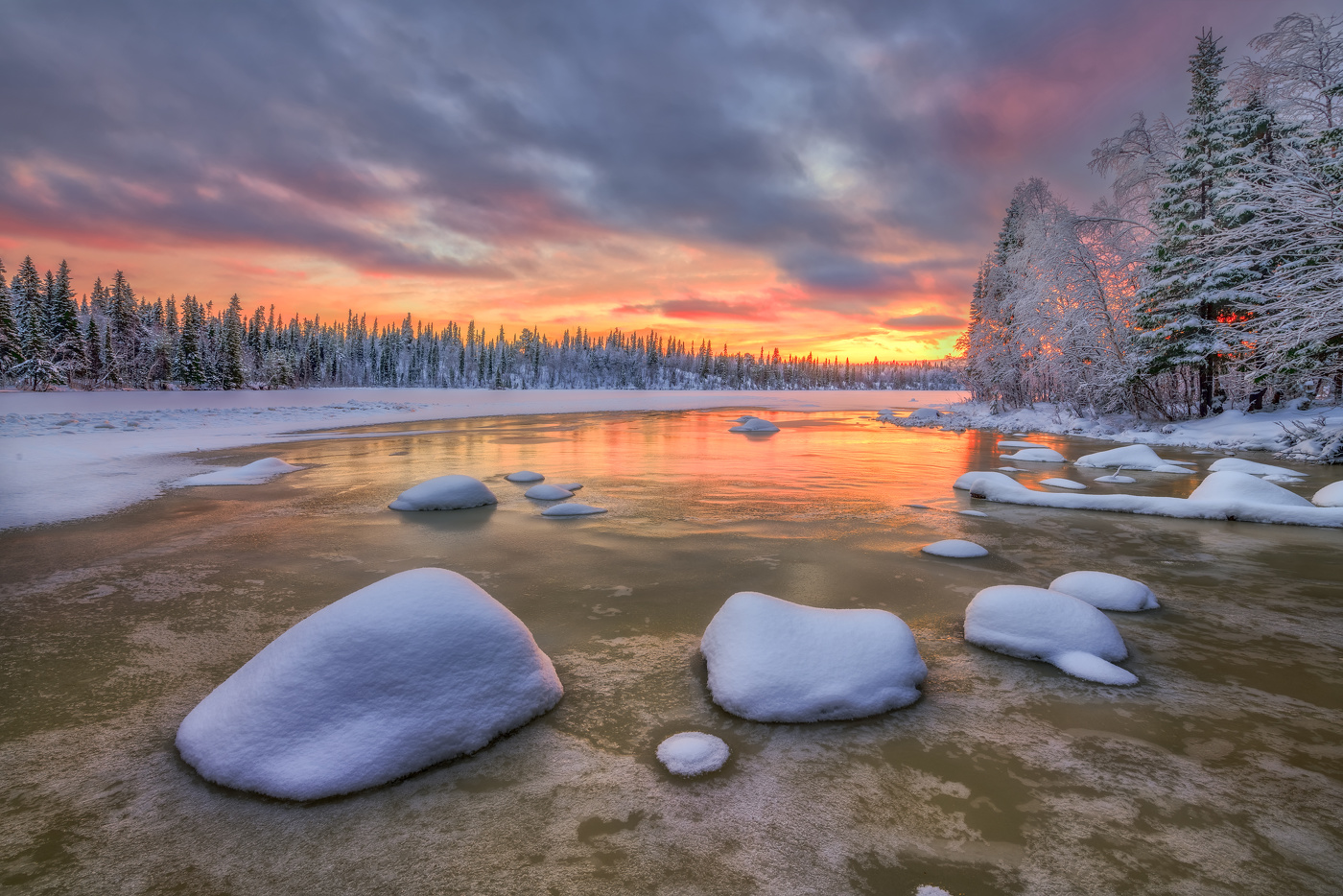 Зимние переливы...