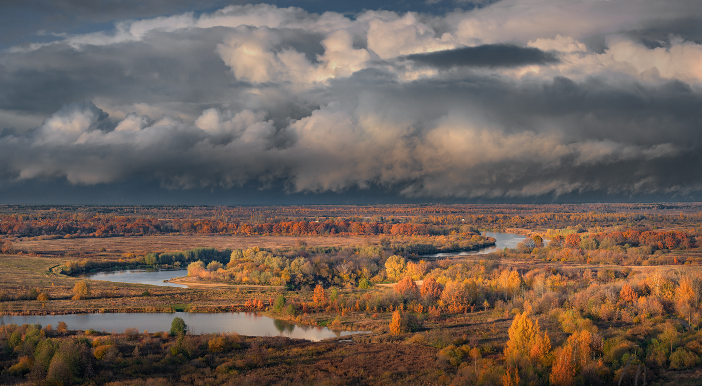 Клязьма после грозы