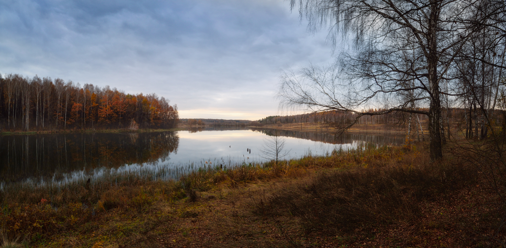 Позднеосеннее на озере Новом