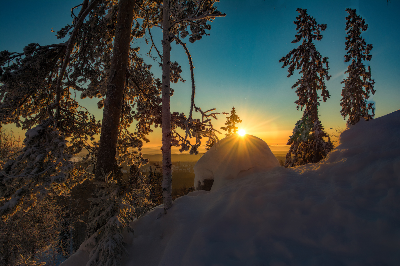 Утреннее солнце