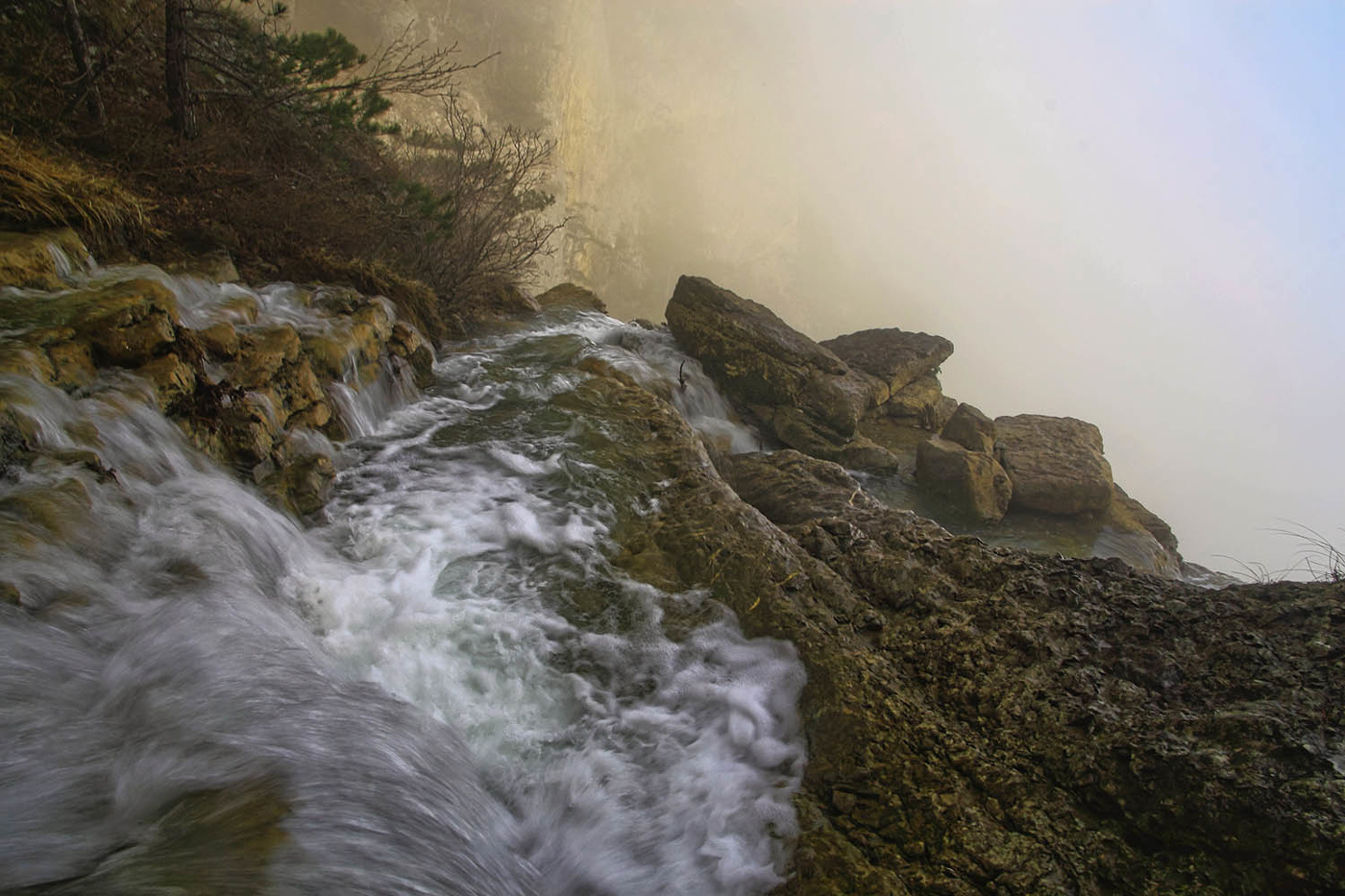 Водопад Учан-Су. Начало