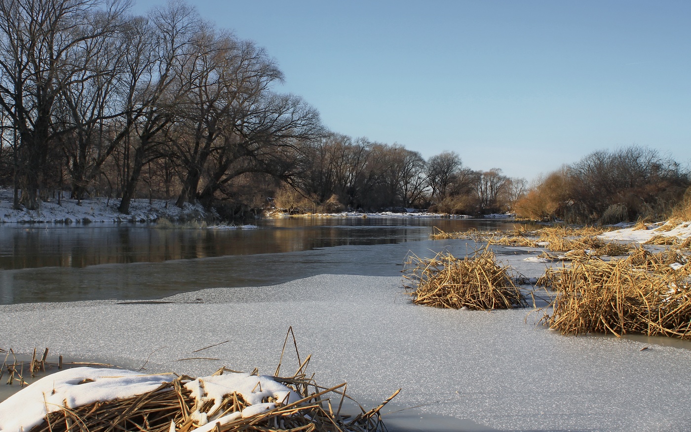 Декабрьский пейзаж из глубинки