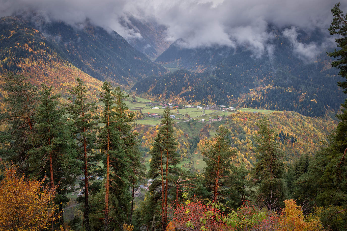 Zegani Village in October