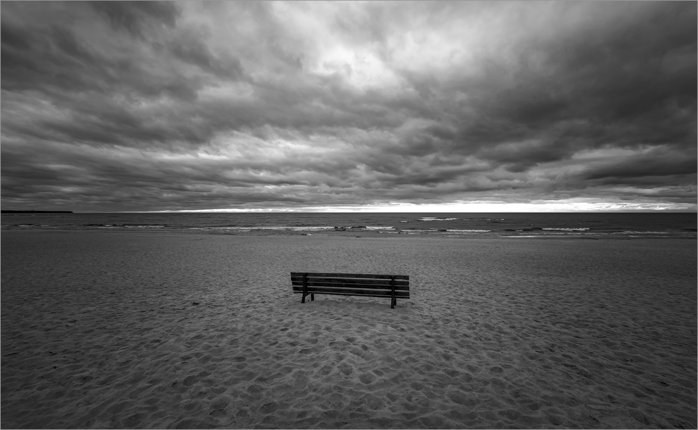 Пляж на Ладоге