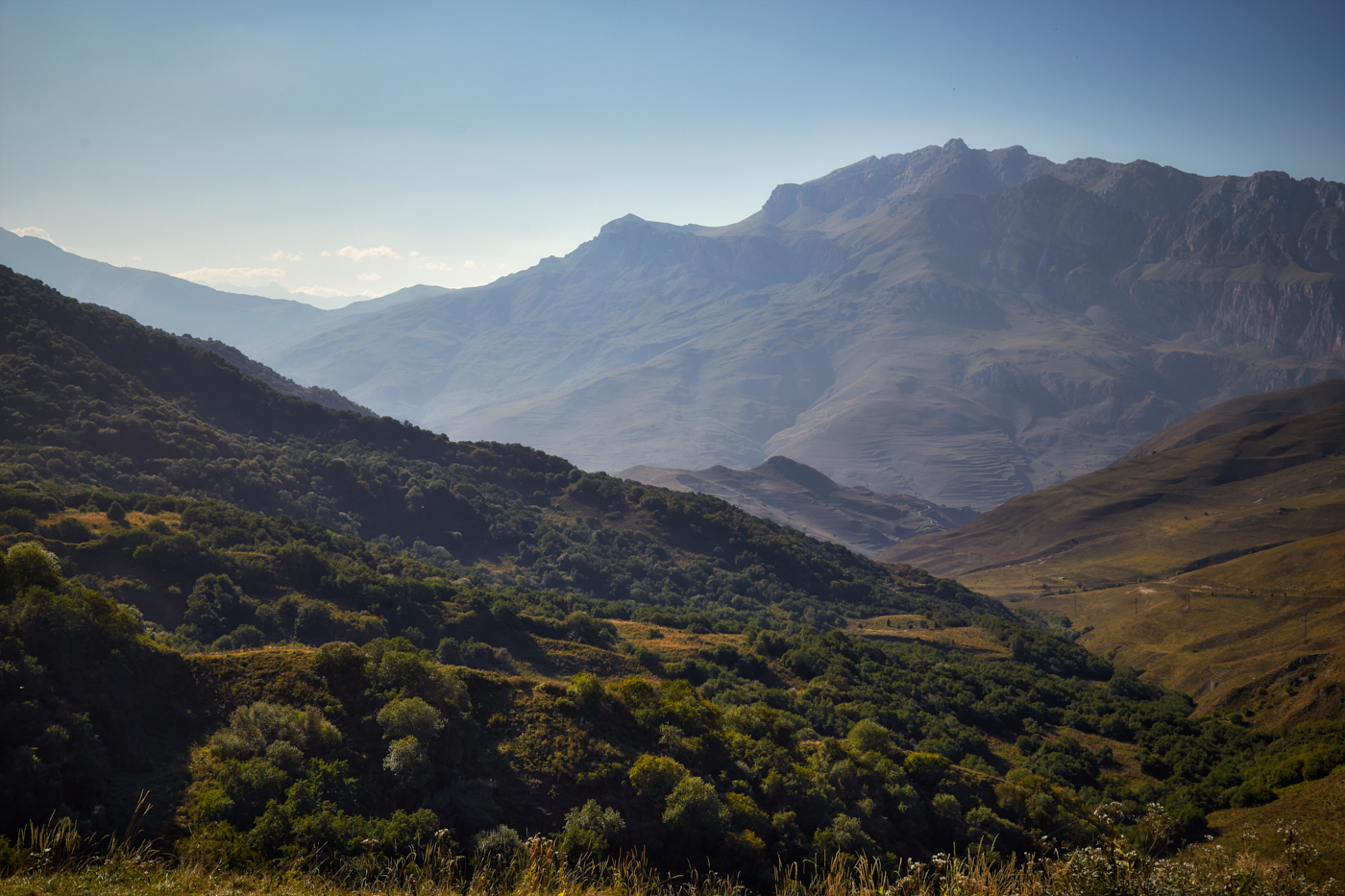 вид из Осетии