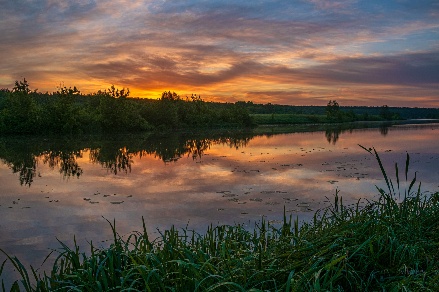 Цветное утро.