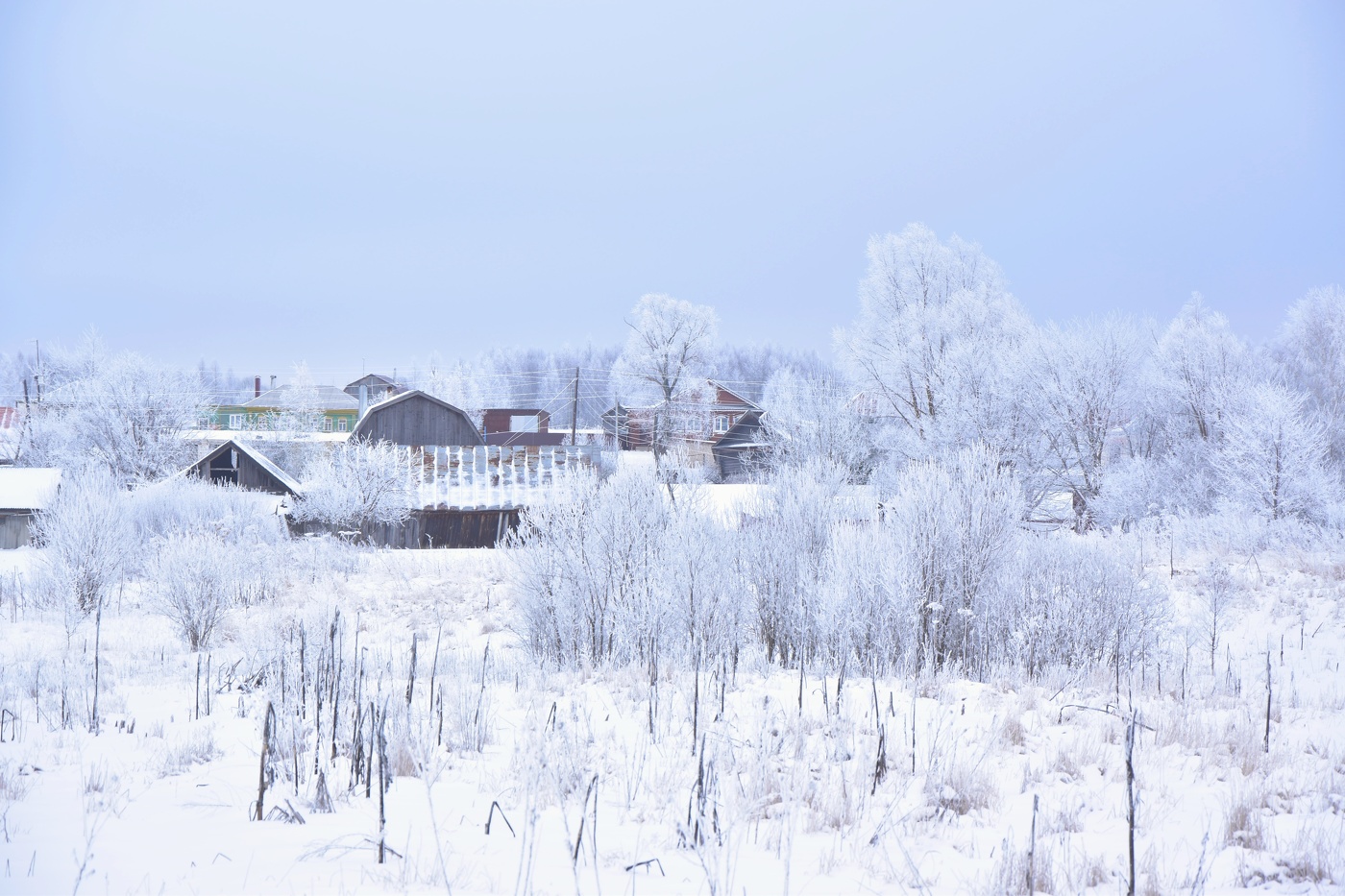 Зима настоящая!