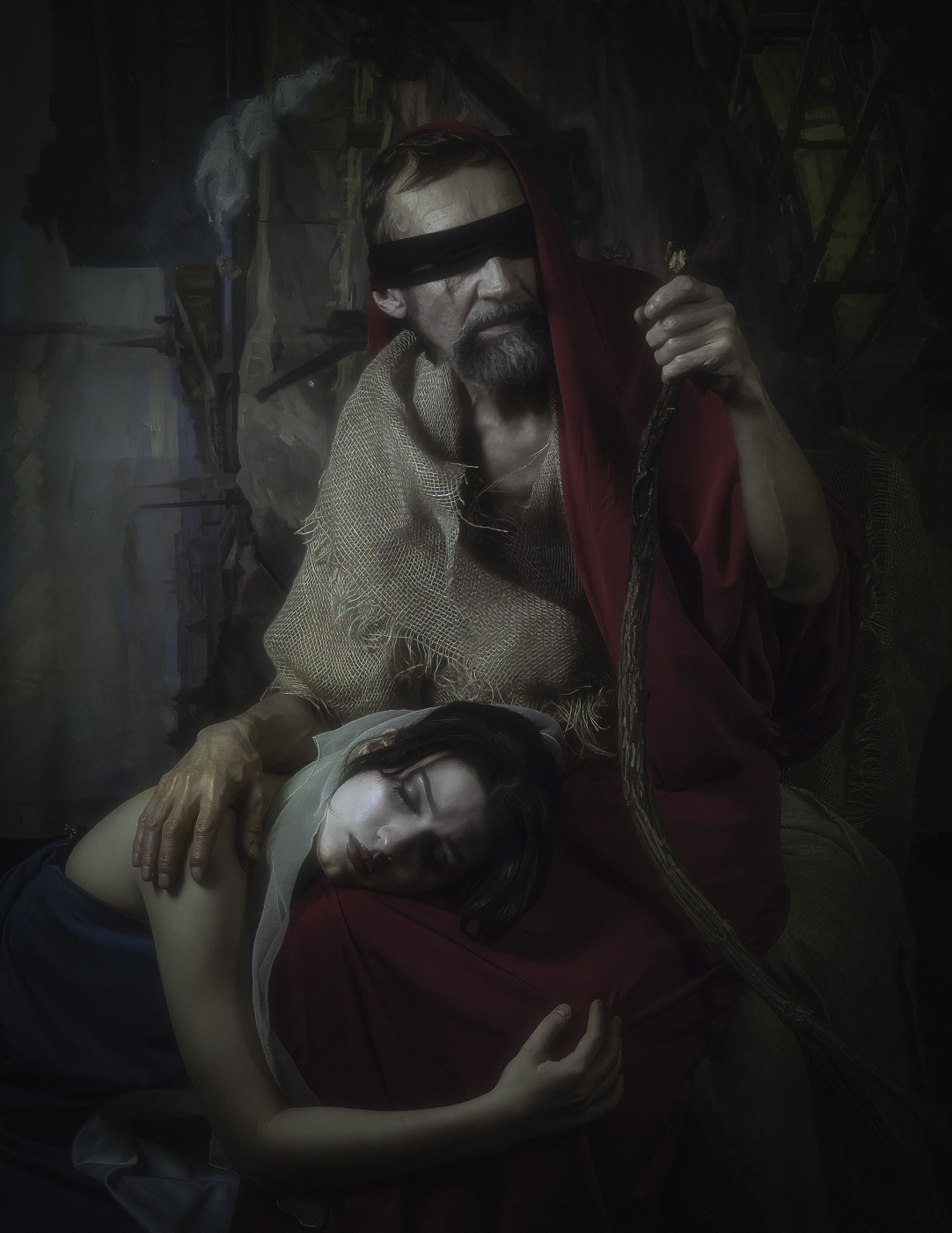 Автопортрет в образе царя Эдипа ..