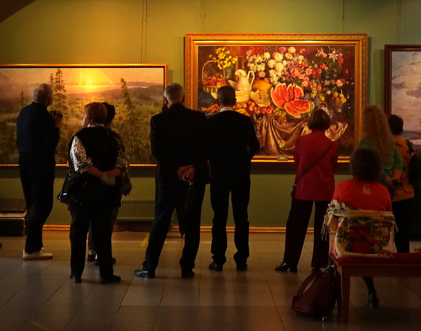 Перед натюрмортом