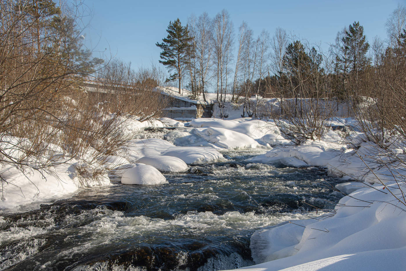 Бурная река