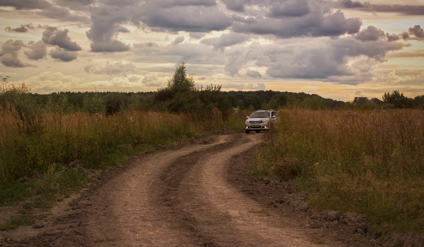 По августу вечерние просёлки