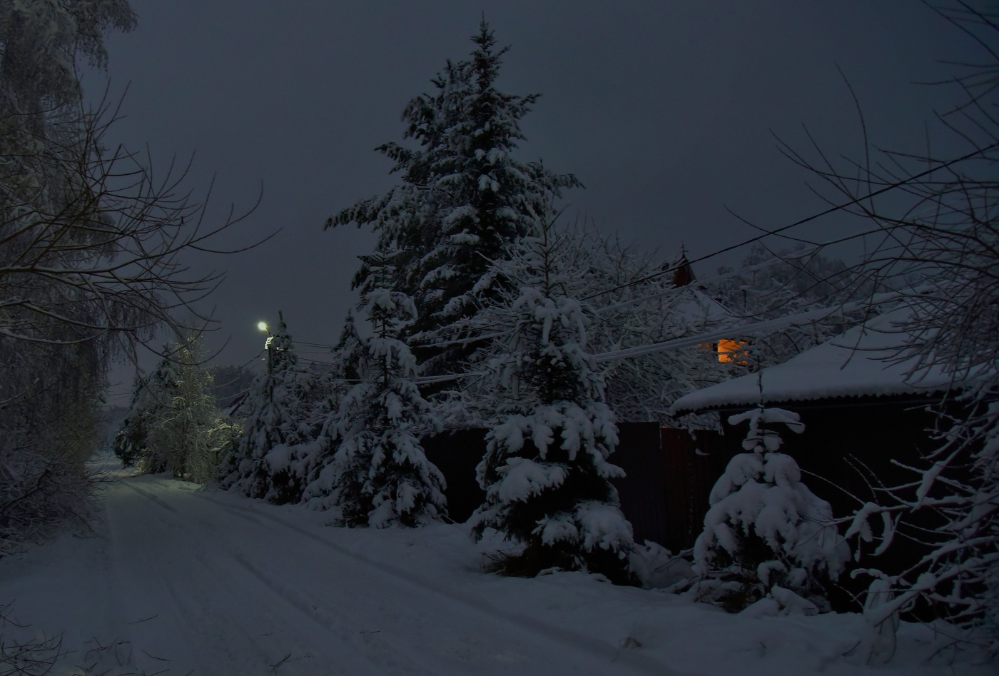 "Никого не будет в доме кроме сумерек ..."