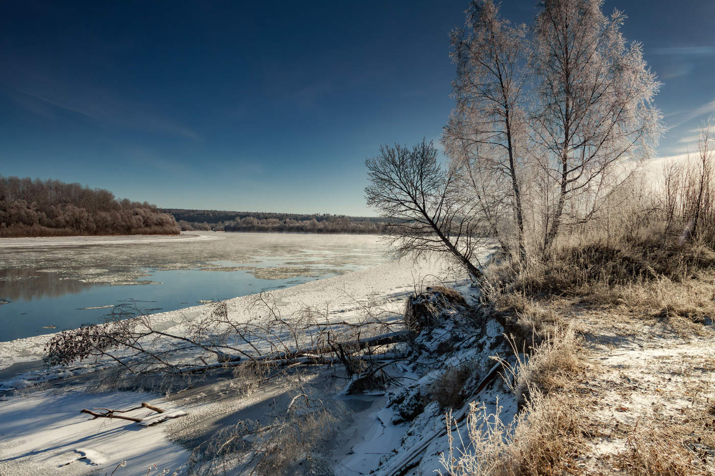 Ока. Межсезонье,