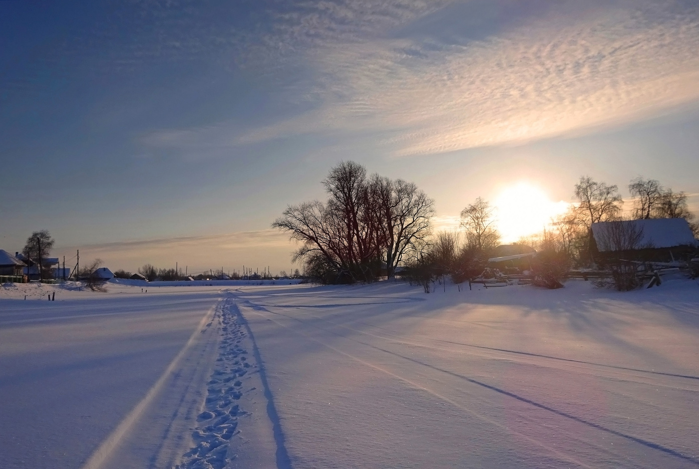 «Зима. Закат. Тишина»