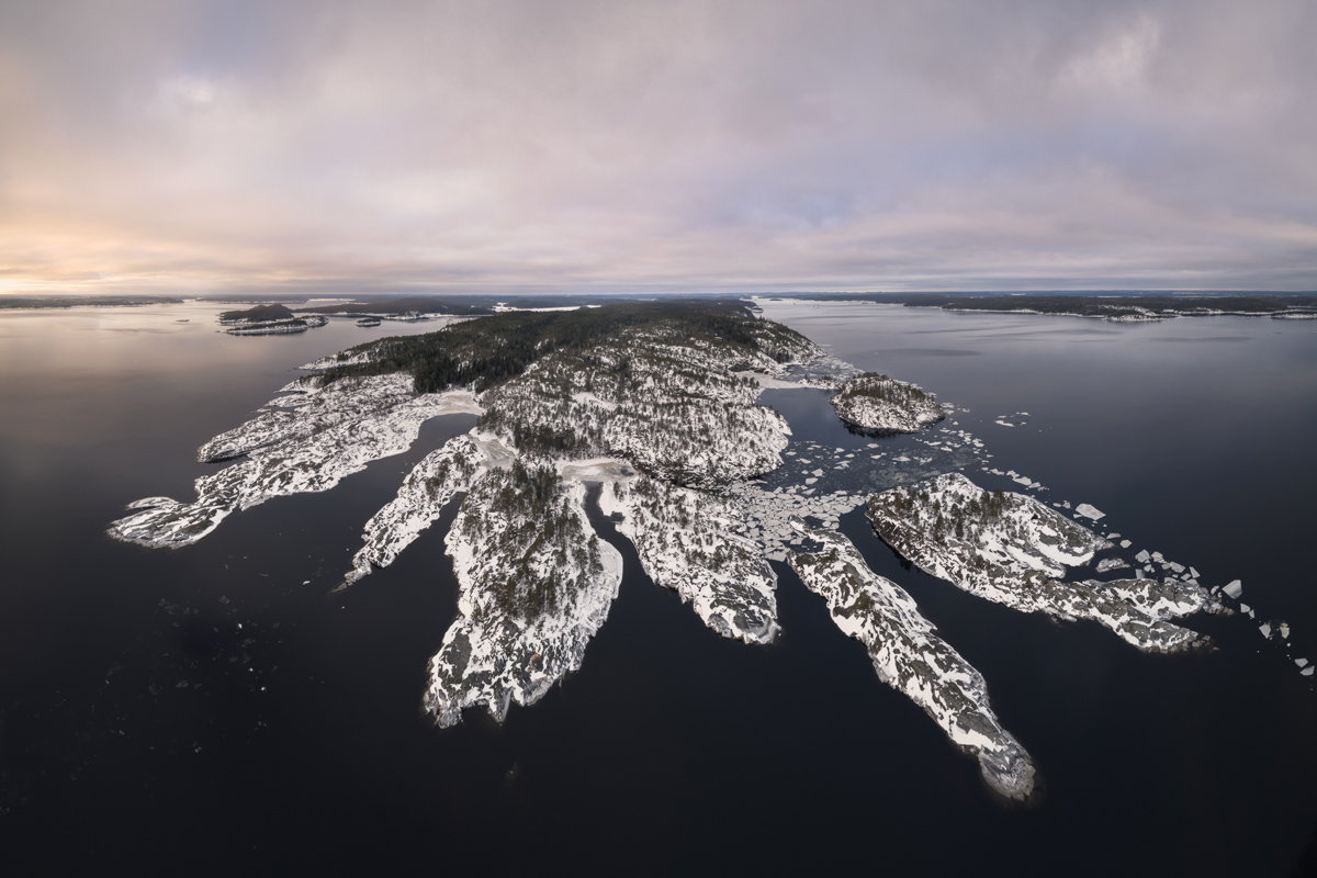 "Обзорный вид на шхеры"