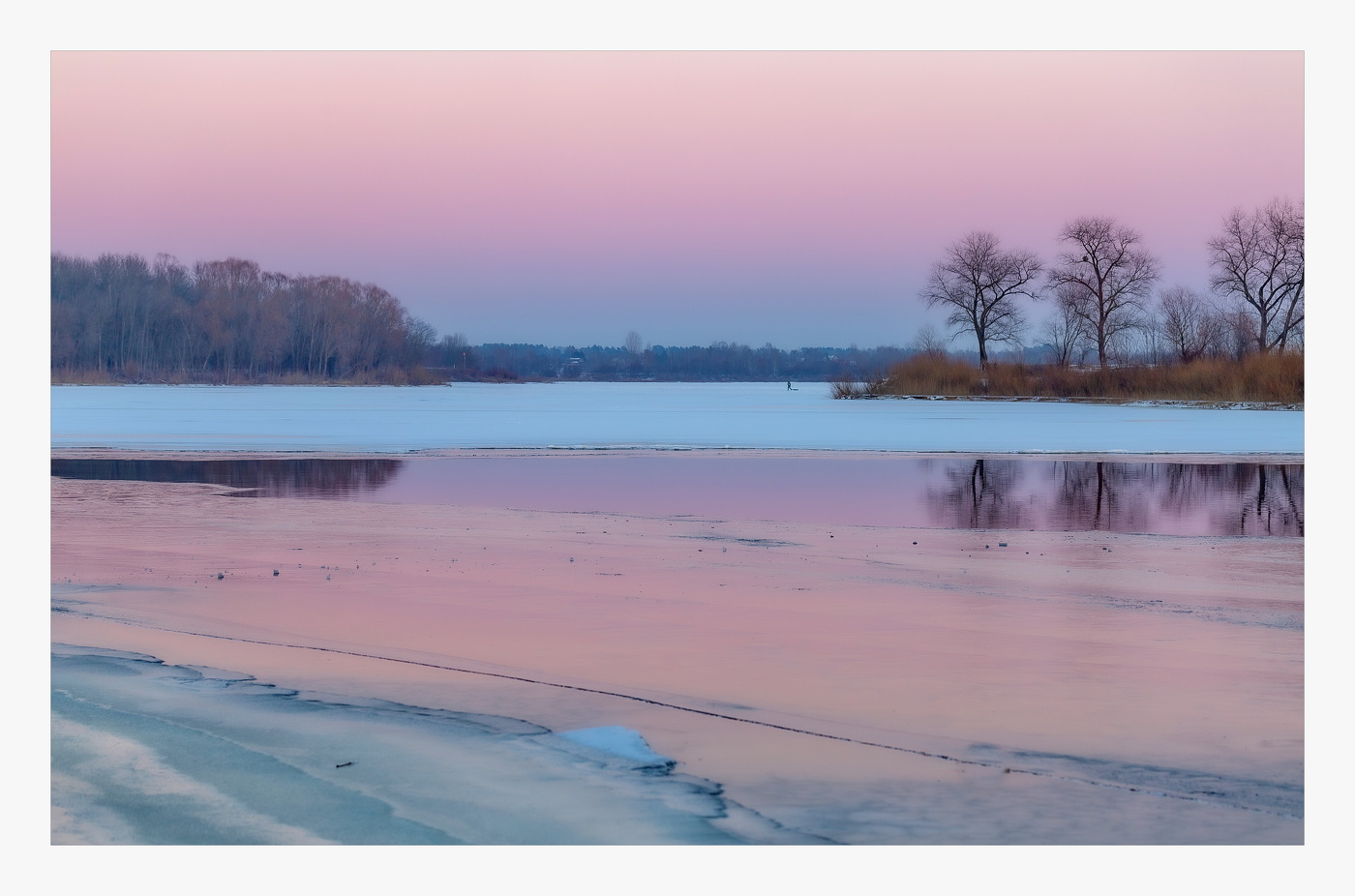 Мороз крепчал...