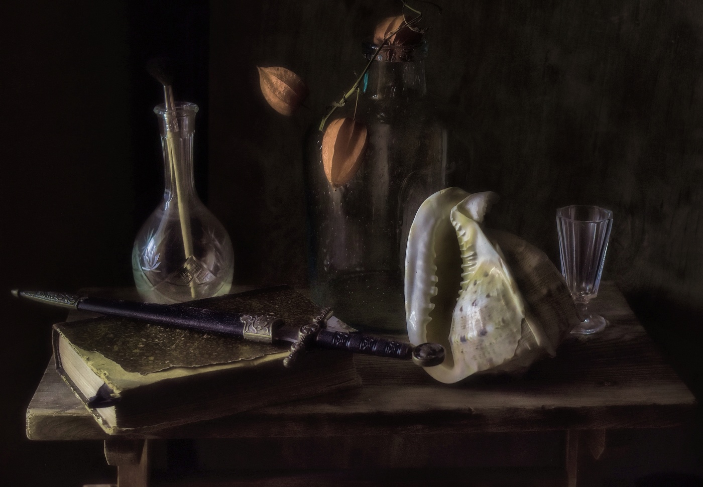 .... Этюд с ракушкой ....