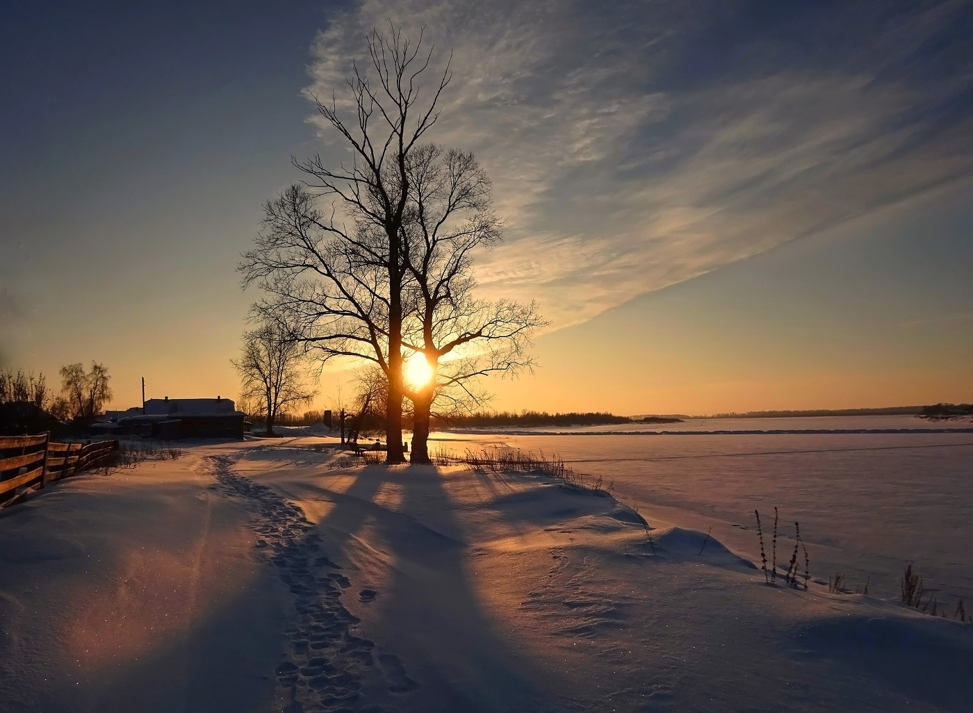 «Последний свет зимнего дня»