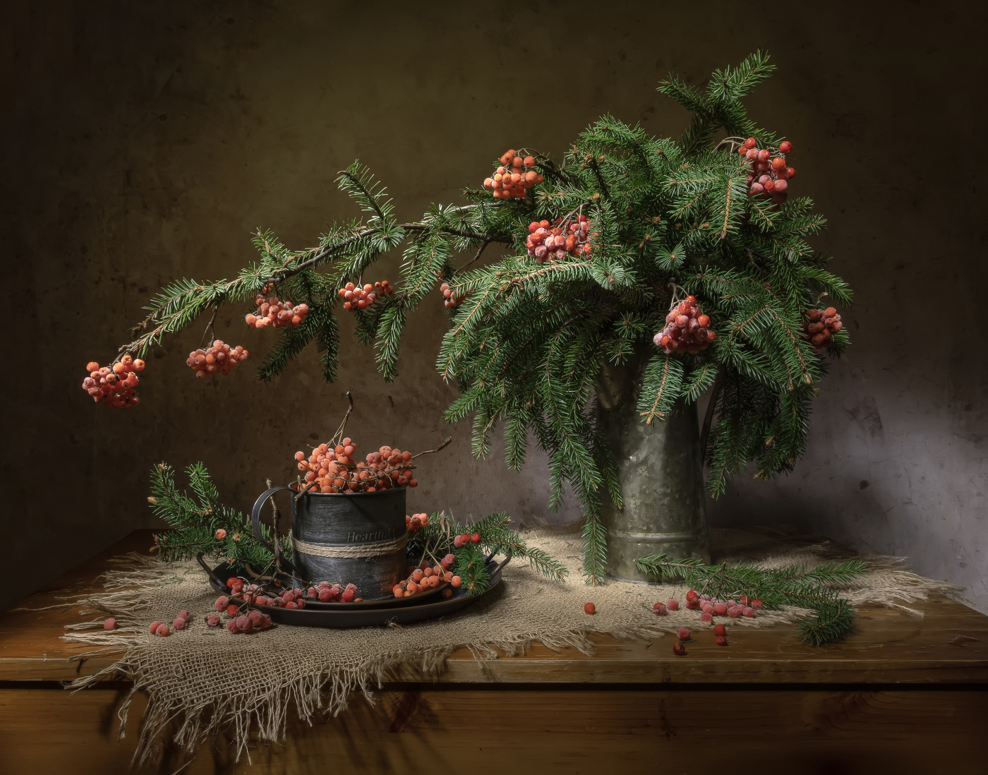 Зимняя рябина...