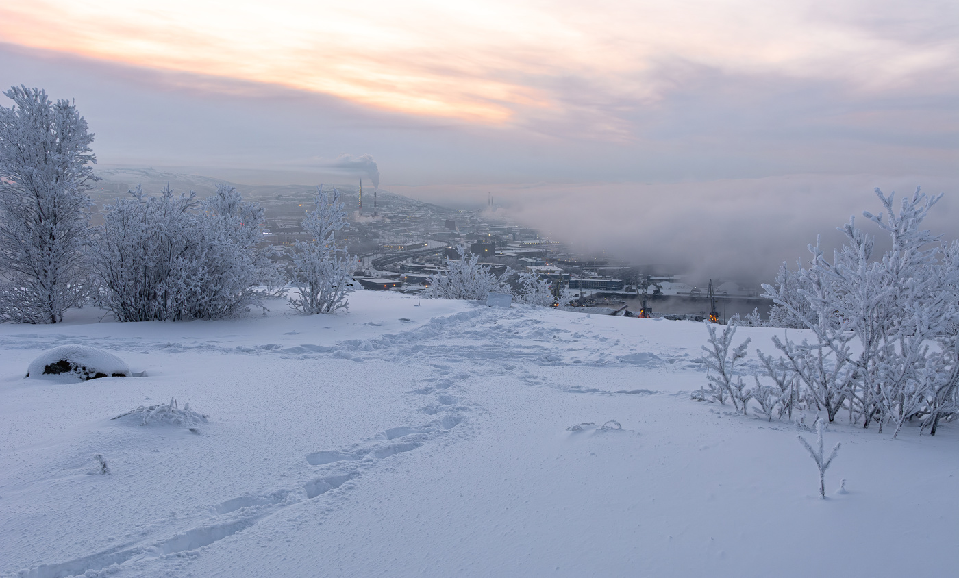 Морозное начало года