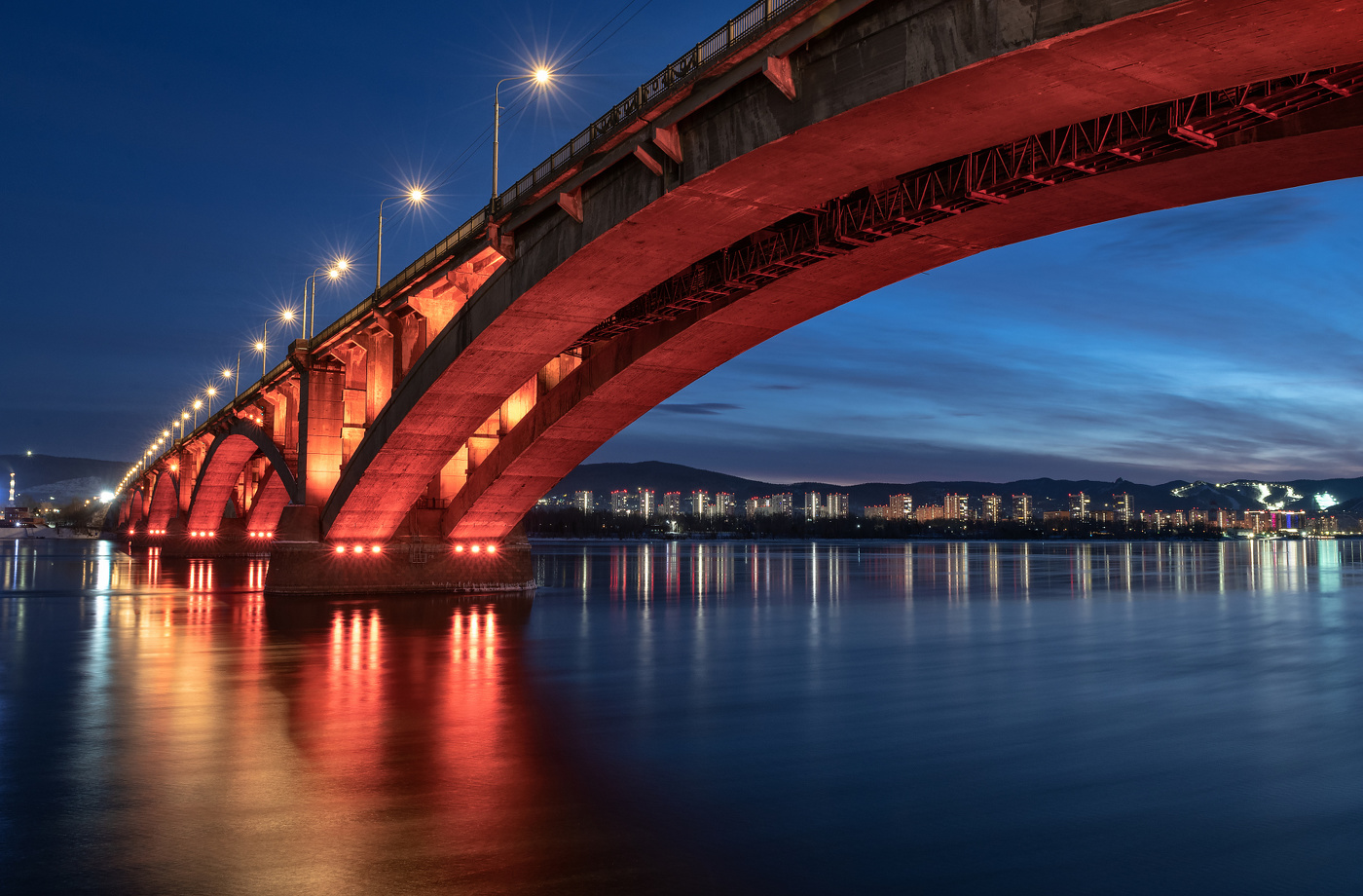 Вечерний Красноярск