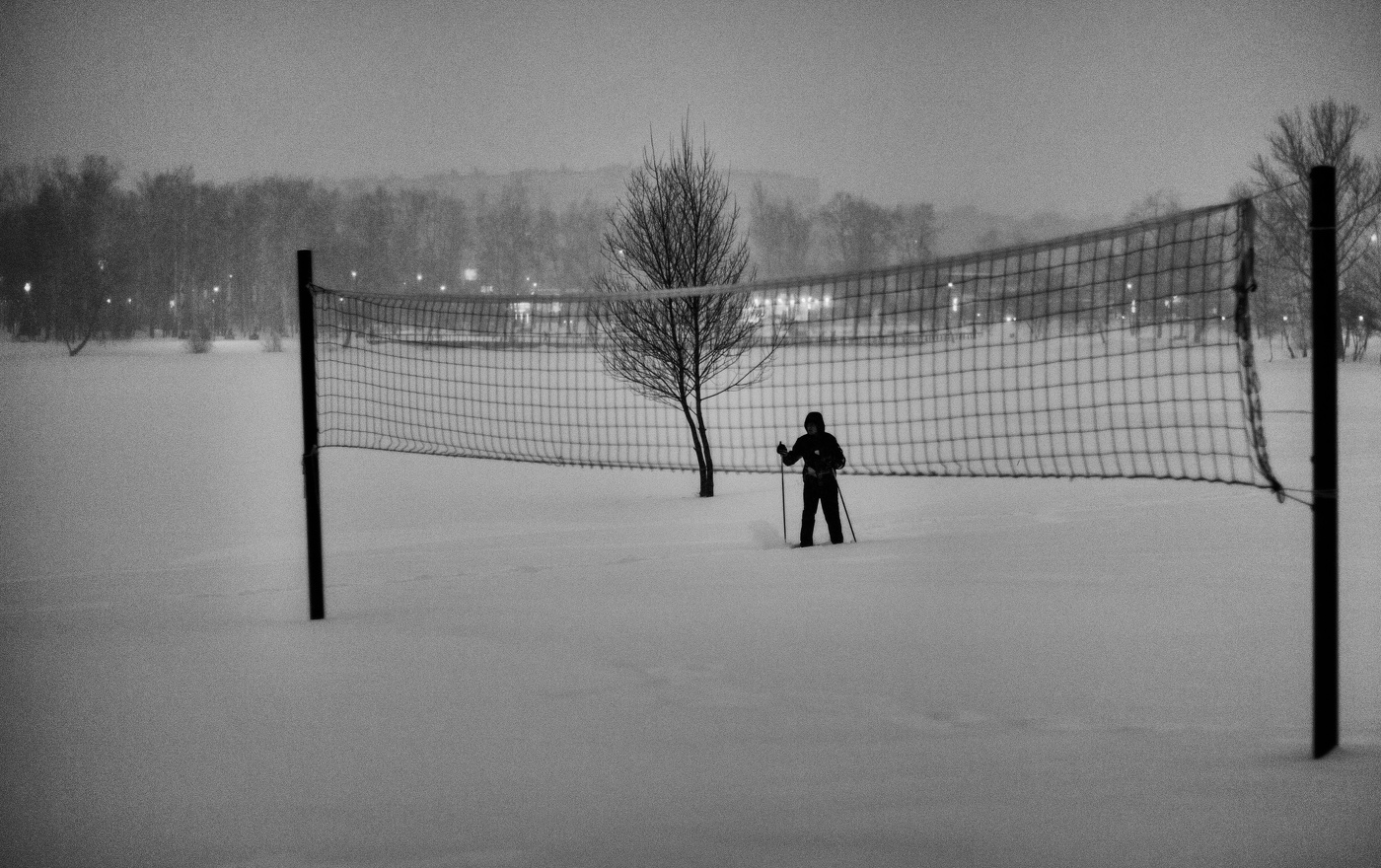 последний...