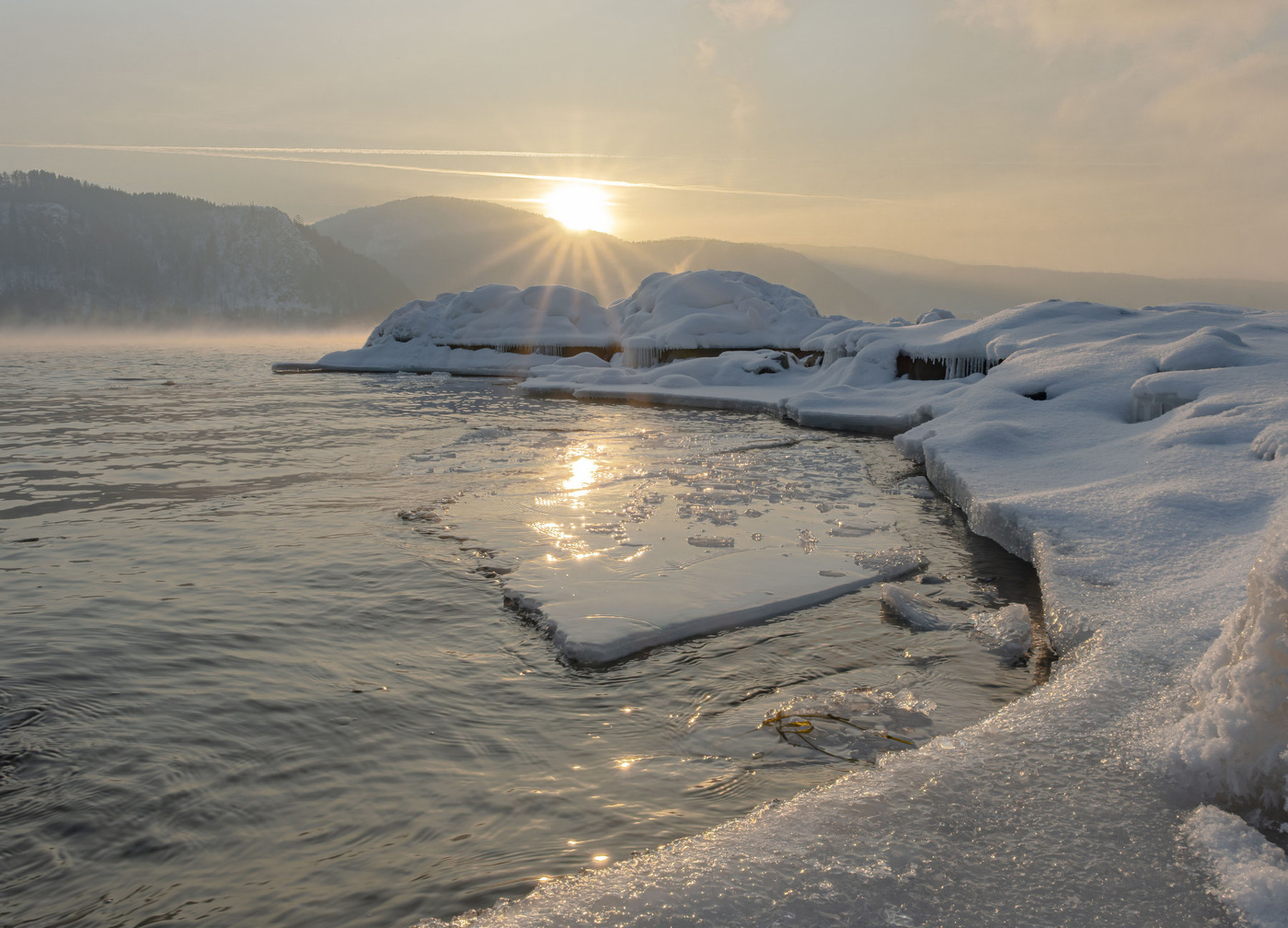 Тихий морозный вечер