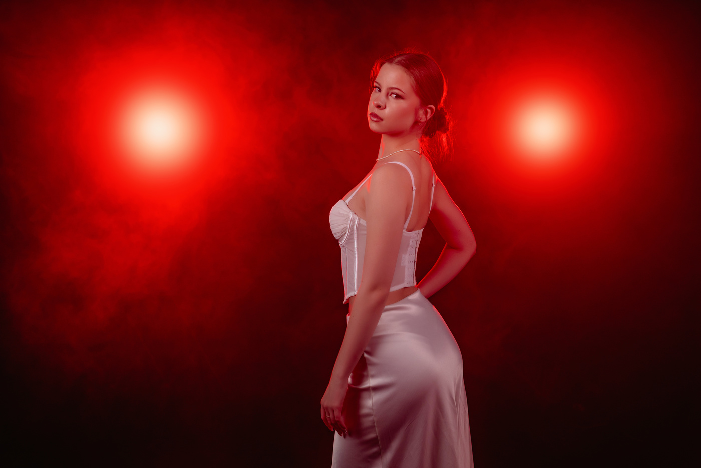 Два красных огня