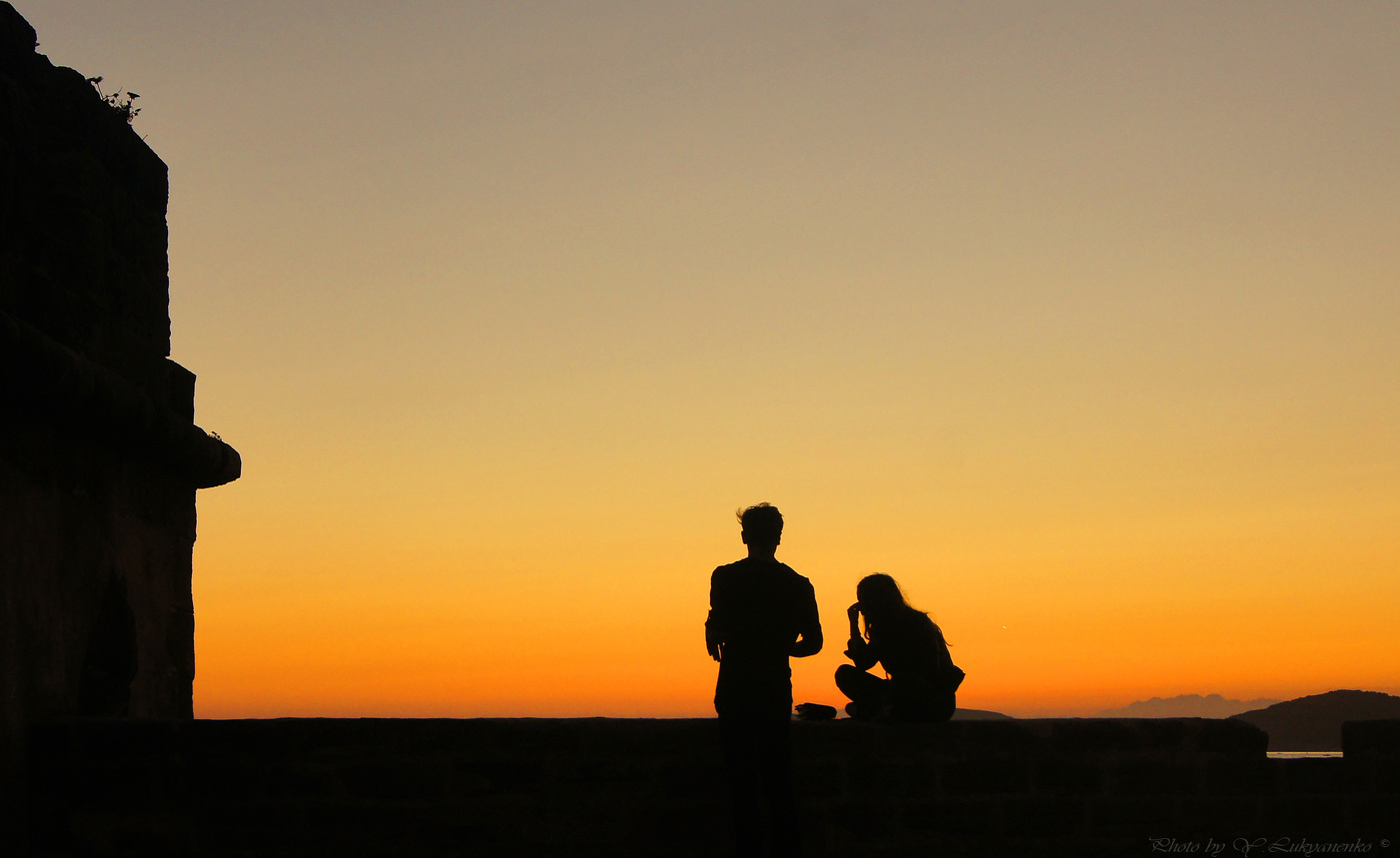 Романтический вечер....