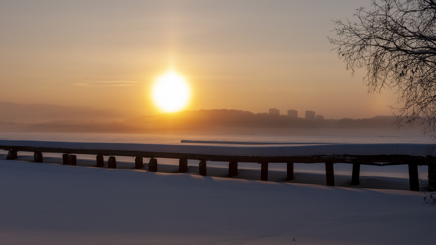 Красивый восход!