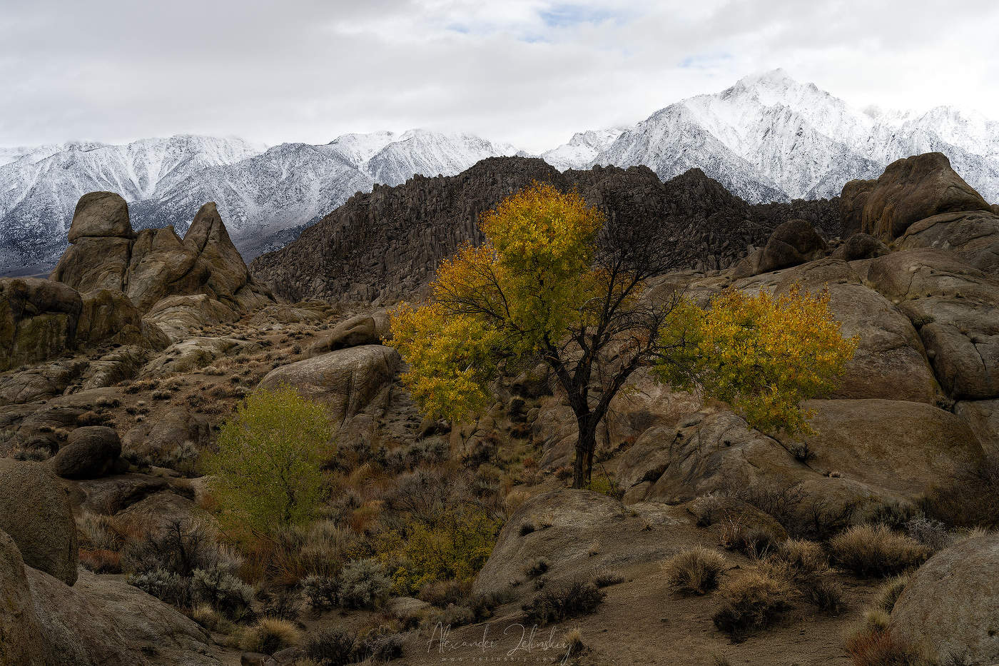 Осень в предгорьях