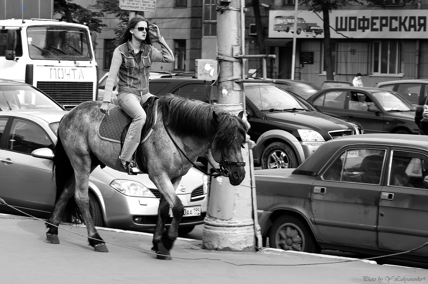 За то без пробок....