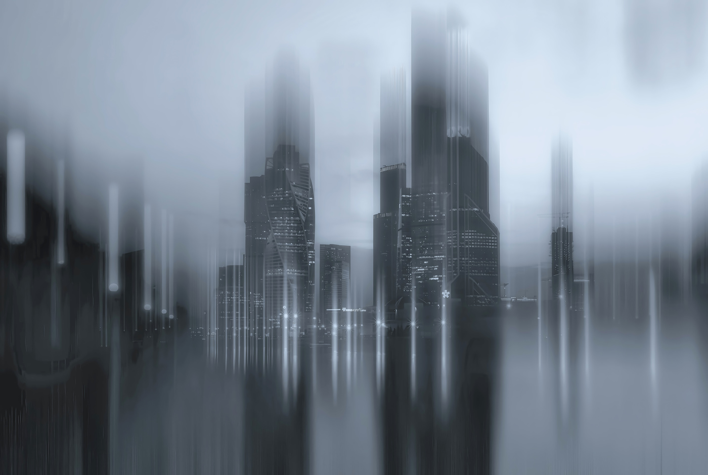 Москва. Сити. Утро.